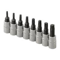 Juego De Fresas Torx T8/T10/T15/T20/T25/T27/T30/T40 Para Reparación De Fábrica Y Tienda 1/4 Pulgada Driver Estrella Fresa De Tornillo - details 0