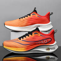Zapatos De Correr Marathon Para Hombres Y Mujeres Carbono Plateado Con Almohadilla De Latex Cómodos Transpirables Ligeros Antideslizantes Deporte ADIPRENE/TORSION/FORMOTION - details 1