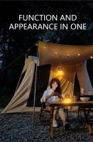 Lámpara De Camping LED Retro Impermeable Y Dimmer Para Tienda De Acampar Luz De Emergencia Para Exteriores Colgante - details 2