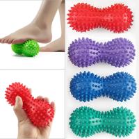 Bolas De Masaje En Forma De Arandela Suave Y Espinosa Herramienta De Masaje Profundo Para Alivio Muscular Y Libro Fascial - details 0