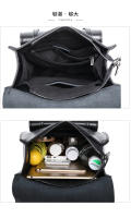Mochila De Cuero Genuino Para Mujer Bolsa De Viaje Con Portátil Capacidad De 20-35 Litros Estilo Preppy Saco De Hombro - details 16