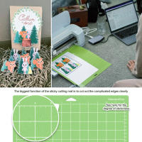 3/4Pcs Tapete De Corte Portátil De 12*12'' Para Cameo Silhouette Reemplazo Adhesivo PVC Para Manualidades Y Costura Cricut - details 3