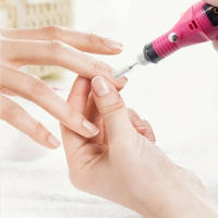 lima de uñas profesional torno 6 en 1 pack de limas y pulidora eléctrica profesional máquina para manicura cuidado de uña profesionales - details 1
