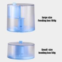 Alimentador De Acuario Inteligente Con Modo De Tiempo Doble Ajustable Compatible Con Pellet Polvo Y Tira Alimentación Para Tanque De Peces - details 5