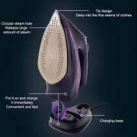 Plancha de vapor, W 2400, Depósito de Agua de 350 ml, de Cerámica Suela, use dual inalámbrico y con cable - details 1