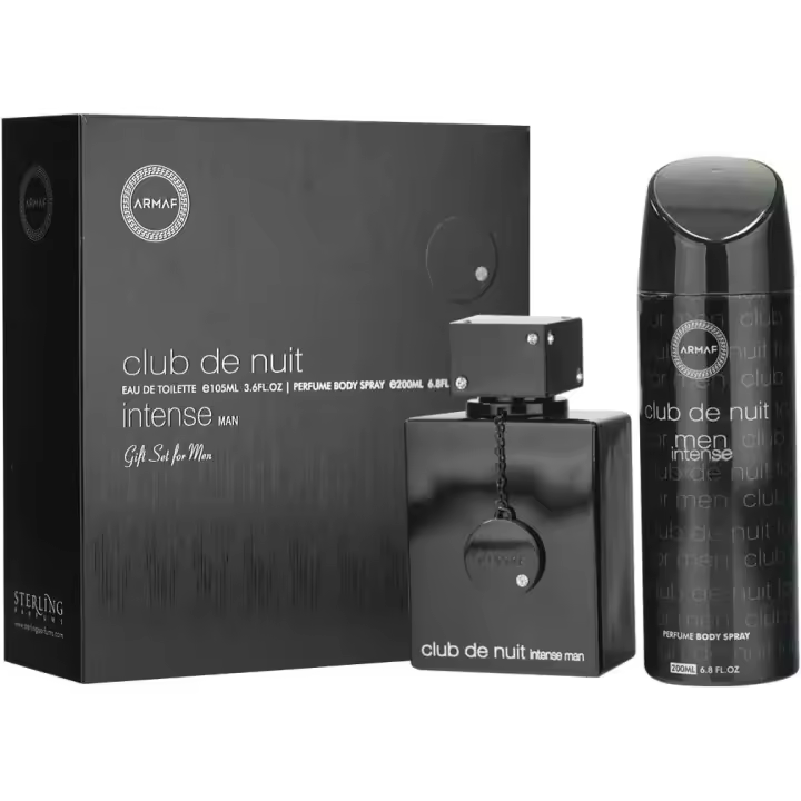 Armaf Club de Nuit Intense Set de Dos Piezas, Spray & EDT Hombre - 1