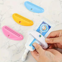 4pcs/pack Sujetadores De Tubo De Pasta De Dientes Plásticos En 4 Colores Soporte Para Tubo De Pasta De Dientes Lindo Y Útil - details 2