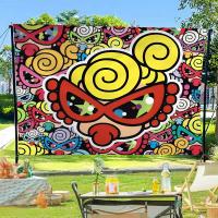 Bandeera De Cartoon Hysteric Mini De Japón Para Decoración De Pared Estilo Fashion Con Bandera Y Bandeera De Polyester Tamaño Variado - details 11