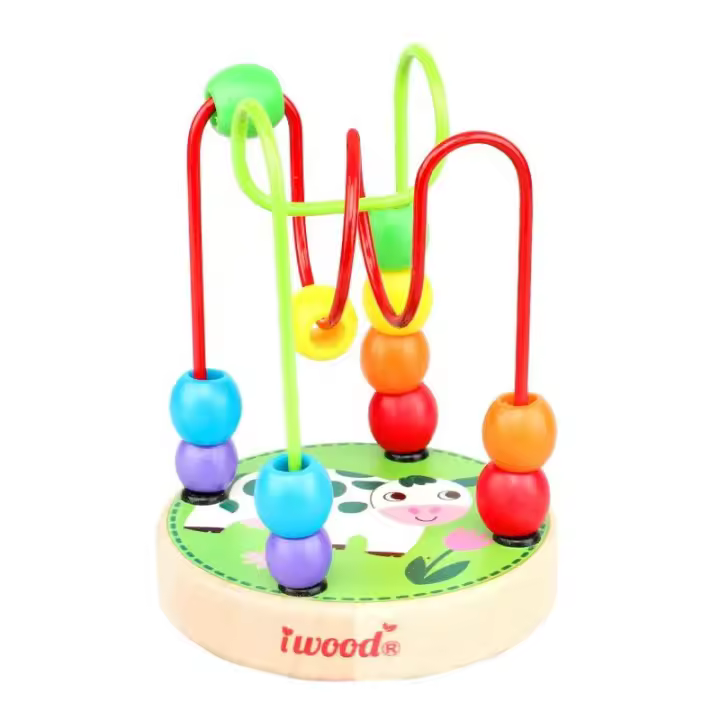 Iwood Laberinto para Bebé Vaca en 3D - Estimulación Sensorial - 1