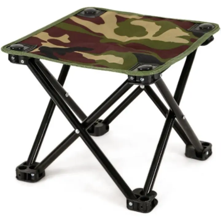 Pequeño, mini Silla portátil plegable Oxford, taburete de Pesca de viaje, adecuado para el senderismo al Aire Libre, Viajes, camping - 1