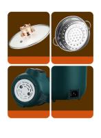 Máquina De Cocinar Eléctrica Para 1-2 Personas Sopa Caliente Huevo Olla Antiadherente Multifuncional Olla De Arroz Eléctrica Con 8-19 Programas - details 13