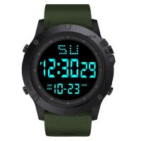 Reloj Deportivo Electrónico Para Hombres Y Adolescentes Multifuncional Impermeable Luminoso Militar Exterior LED Digital Reloj De Pulsera Para Niños - details 9
