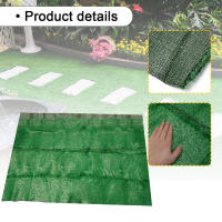 Carpet of Grama Sintética Verde Artificial Para Jardín Paisaje Escuela Playa Y Oficina Tapete De Sintético Para Decoración Doméstica - details 4