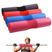 Almohadillas De Hombro Para Mancuerna De Pesas Antideslizantes Espesor Aumentado Soporte De Cuello Protección Para Ejercicios De Gimnasio Y Fitness - details 0