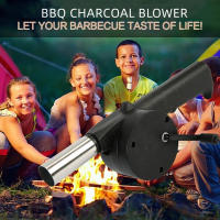 Agujero De Mano Para Barbacoa Y Camping Soporte De Fuego Portátil Para Exteriores Secador De Mano Para BBQ Material Plástico Resistente Al Calor - details 0