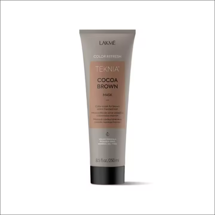 Lakme Teknia Cocoa Brown Mascarilla De Color Cabellos Marrón 250 ml - 1