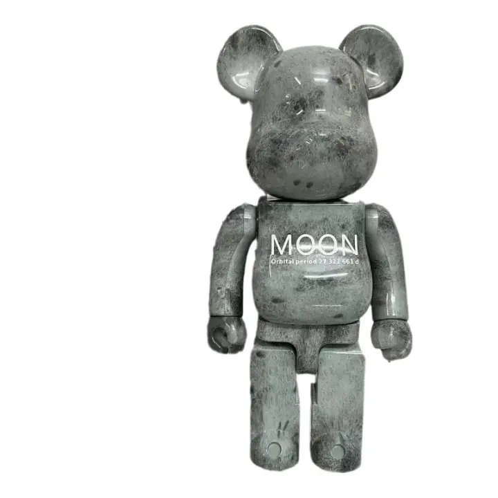 Bearbrick 400% Oso Violento De Bloques De Construcción Muñeca Articulada Decoración De Anillo Juguete Para Regalos - 1