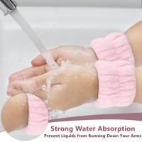Kit De Belleza Para Mujeres Y Niñas Con 10 Piezas Incluye Bandas Para Cabeza Y Muñeca Paños De Maquillaje Y Polvo Para Limpieza Facial Herramientas De Maquillaje - details 3