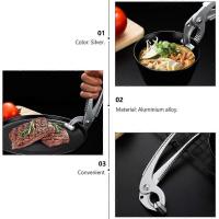 3 pinzas para bandeja de pizza, Horno, bandeja para hornear, Placa Caldera, soporte para platos, abrazadera para cuencos. - details 3