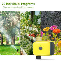 Temporizador De Riego Inteligente Insoma Zigbee 1/2 Maneras Sistema De Riego Por Goteo Para Jardín Programable IPX5 Con Control Por Voz Alexa Y Google Assistant - details 4