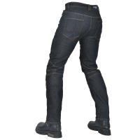 Pantalones De Motociclista Elásticos Y Rectos De Jeans Antideslizantes Nivel 2 Para Todas Las Estaciones Pantalones De Carreras Para Hombres Con Bolsillo Protector Integrado - details 8