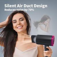 Secador de Pelo Iónico Profesional 1800W con Difusor y Boquilla, Secado Rápido de Alta Potencia, Control de Temperatura y Aire Frío, Secador para Mujeres y Hombres, Ideal para Hogar, Salón y Viajes - details 5