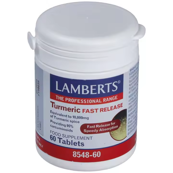 Lamberts Cúrcuma De Liberación Rápida 60 Tabs - 1