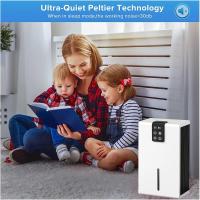 Deshumidificador, deshumidificador con pantalla digital para dormitorios domésticos pequeños, secador silencioso para dormitorios y sótanos vacíos - details 6