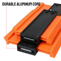 Laminate Tiles Meethulp Gauge Alloy Edge Shaping Wood Measure Ruler Adjustable Lock Contour Gauge Profile Duplicator Tool Para Tiling - details 6