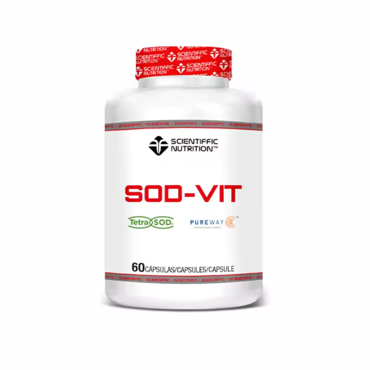 SOD-VIT | Cápsulas de fácil asimilación | 60 cápsulas | Scientiffic Nutrition - 1