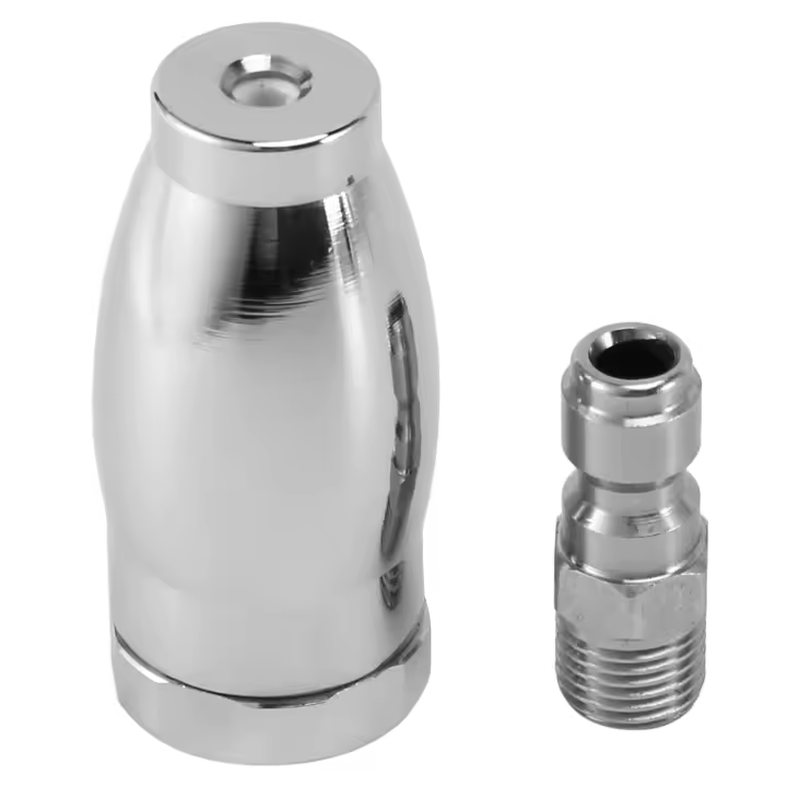 Boquilla Turbo para lavadora a presión, boquilla giratoria para agua fría y caliente, conexión rápida de 1/4 pulgadas, orificio 3,0, 3600 PSI - 1