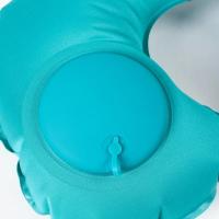 Almohada De Cuello En Forma De U Para Avión Y Coche Inflable Viaje Al Aire Libre 1Pc Material De Fibra De Bambú Relleno De Pollo - details 8