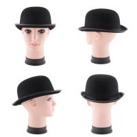 Sombrero De Mago De Navidad Para Hombres Y Mujeres Sombrero De Jazz Gentleman Rojo Negro Fiesta Bowler Bombin Teatro Escenario Disfraz - details 0