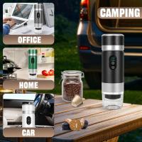 Cafetera Portátil, Cafetera Espresso Eléctrica Portátil 3 en 1 Recargable con Pantalla Digital de Temperatura para Cápsulas Pequeñas o Grandes y Café Molido, Ideal para Oficina, Viajes y Camping. - details 2
