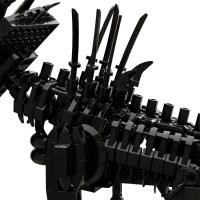 Conjunto De Bloques De Construcción Alien Queen 899pcs MOC Heterosexual Monsters Ciencia Ficción Para Juguete De Animal Prey Bloques Compatible Con Lego Para Niños Y Adultos - details 2