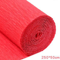 Rollo De Papel De Crepe Colorido Para Origami 50x250cm Papel De Plisado Para Manualidades Flores DIY Envoltura De Regalos Y Decoración - details 6