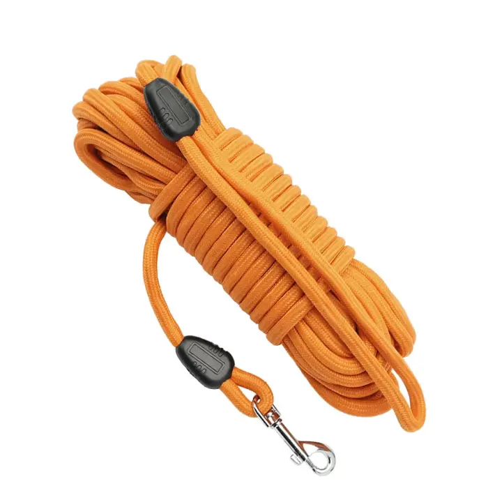 Correa Para Perros De 8mm Longitud Ajustable Para Entrenamiento Al Aire Libre Correa Larga Para Gatos Y Perros Material De Poliéster - 1