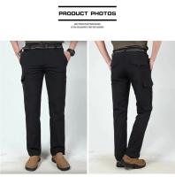 Pantalones Militares De Verano Para Hombres Resistentes Al Agua Pantalones De Combate De Camuflaje Para Policiales Pantalones De Campaña Cargo Estilo Casual - details 1
