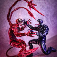 Figura De Acción Shf Venom Ko Carnage Caballo Modelo Estatua Coleccionable Adorno Juguetes Para Niños Y Adultos Fans De Marvel - details 0