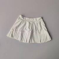Shorts De Running Para Mujer 2 En 1Falda Alta Cintura Fitness Deporte Skirt Yoga Tenis Golf Gimnasio Correr Shorts Terciopelo - details 7