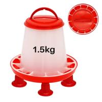 Albóndiga Automática Para Ponedero 1.5kg/3L Bebedero Automático Para Pollo Ponedero De Agua Para Ponederos Coop De Pollo Alimentador De Ponedero - details 8