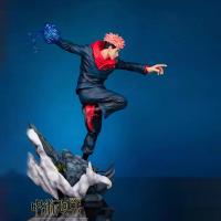 Figura De Acción Anime Jujutsu Kaisen Gojo Satoru Y Itadori Yuji PVC Modelo Juguete Para Regalo Para Novio Colección Unisex - details 7
