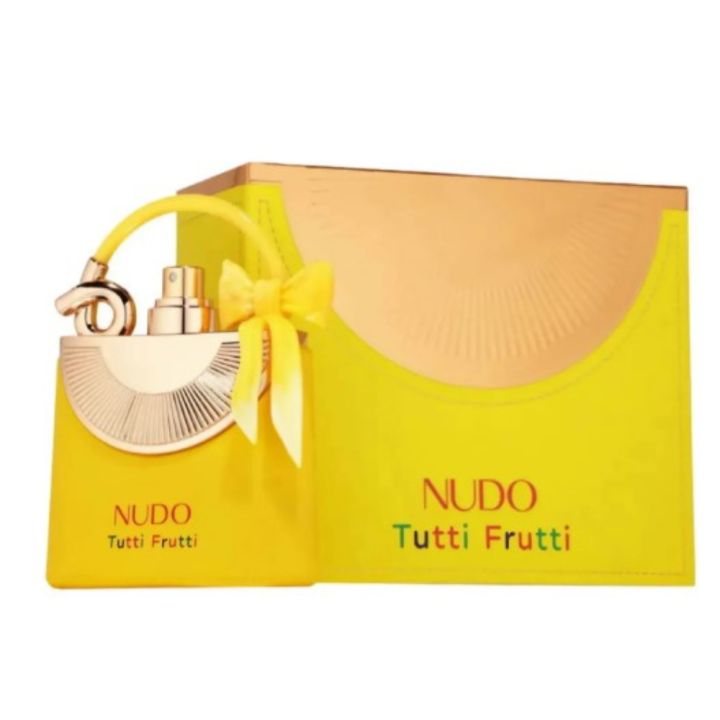 Nudo Tutti Frutti Fragance World 100 ml – Perfume Árabe 100% Original Unisex, Fragancia Frutal-Oriental de Lujo