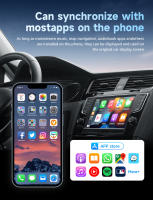 Adaptador Mini 2 En 1 De Cable a Inalámbrico Para CarPlay 2024 Compatible Con Android Auto Conexión Automática OTA Actualizable Universal - details 10