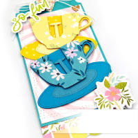 Set De Corte Teacup Wishing Bottle Shaker Para Álbum De Recuerdos DIY Y Cartelería Navidad Y Fiestas Diseños Irregulares Y Frutas - details 1