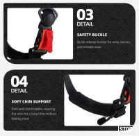 Casco Moto Retro Clásico Alemán Para Hombres Y Mujeres Apropiado Para Motocicletas Material ABS Medio Cabeza DOT Aprobado - details 12