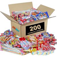 Mega Pack 200 Chuches, Golosinas y Caramelos WikiMark - Sin Alérgenos. Para Rellenar Piñatas, Cumpleaños, Navidad, Regalo Aniversario. Sin Gluten y Sin Leche. - details 1