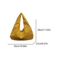 Bolso De Hombro Para Mujer Capacidad Grande Multigénero Bolsa De Compras Y Trabajo Versátil Con Múltiples Bolsillos Estilo Casual - details 6