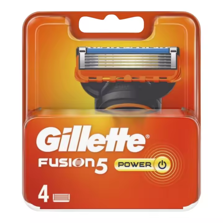 Gillette Fusion 5 Power Recambio para afeitadora 4 Recambios - 1