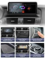 AWESAFE inalámbrico CarPlay Android Auto Radio para BMW X3, F25, X4, F26, años 2014 2015 2016 coche reproductor multimedia GPS 2 din autoradio volante controles RDS Bluetooth - details 11